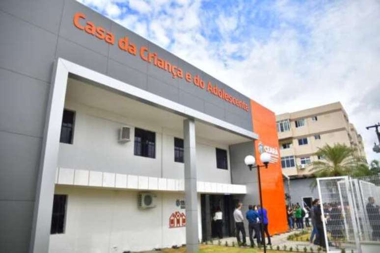 Casa da Criança e do Adolescente, onde funciona a Delegacia de Combate à Exploração da Criança e do Adolescente (Dceca) da Polícia Civil do Estado do Ceará (PC-CE)