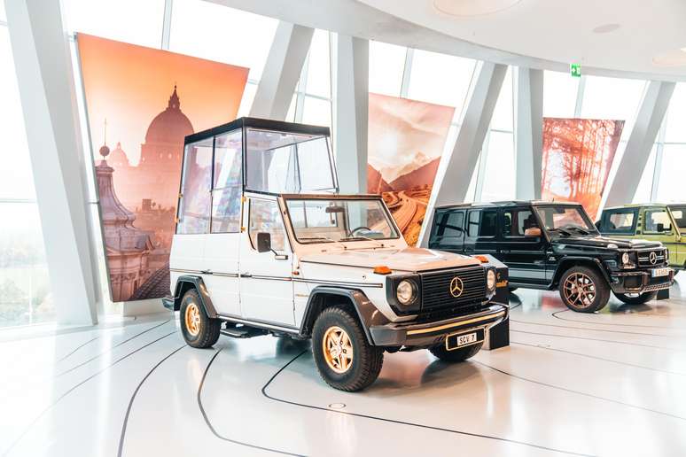 Primeiro Papam&oacute;vel da hist&oacute;ria no Museu da Mercedes