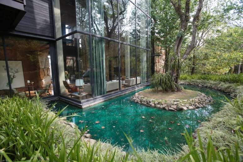 Vista externa da recep&ccedil;&atilde;o do Botanique Hotel & SPA, em Campos do Jord&atilde;o