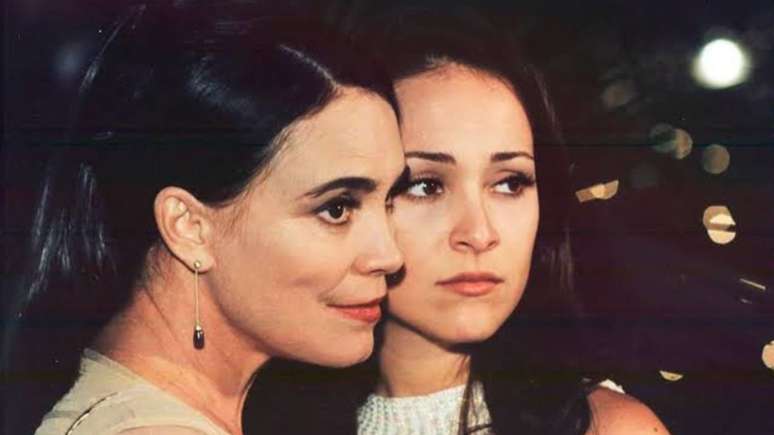 Gabriela e Regina Duarte estiveram juntas no ar em 1997