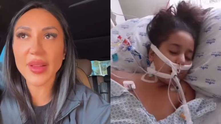 Deolane’s sister exhibits the medical error that her daughter went to intensive care: “It almost costs life”
