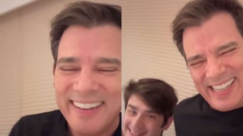 Celso Portiolli e o filho, Pedro Henrique