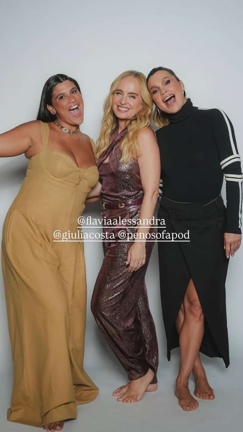 Giulia Costa, Ang&eacute;lica e Fl&aacute;via Alessandra 