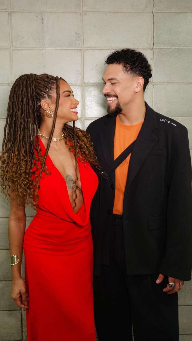 Aline Patriarca e Vinícius Nascimento