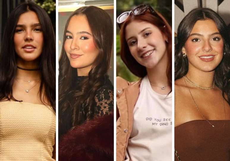 Duda Guerra, Julia Pimentel, Liz Macedo e Antonela Braga