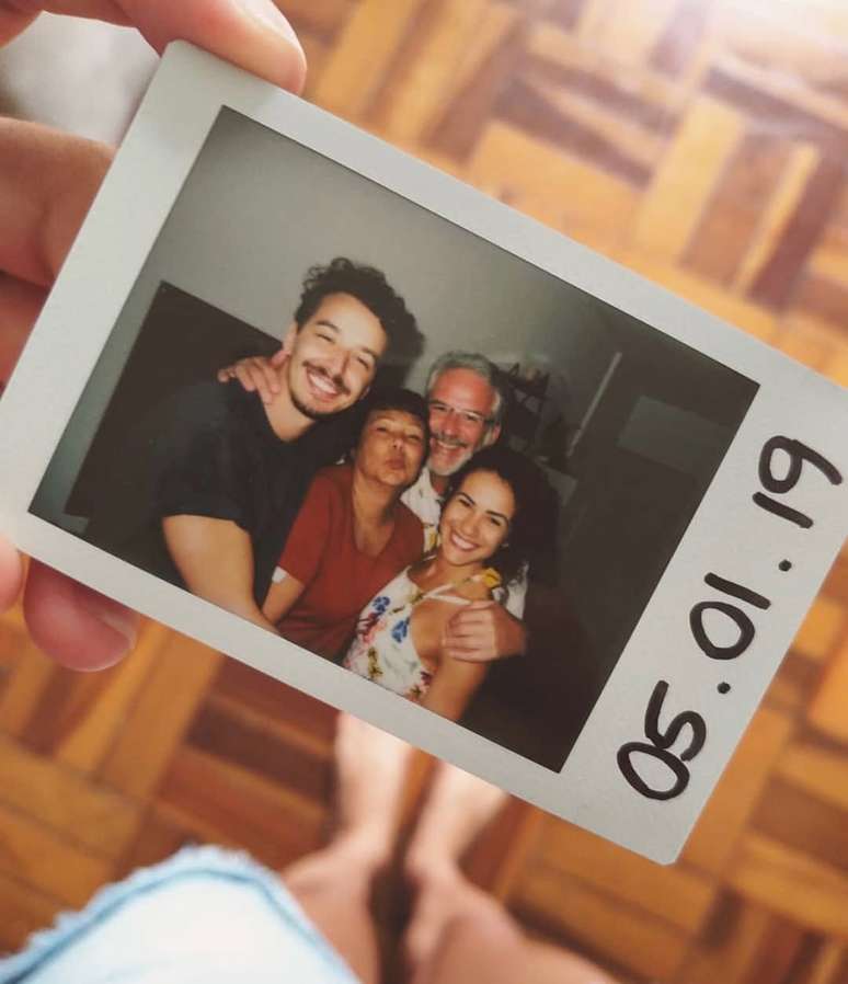 Gabriel Stauffer e sua família