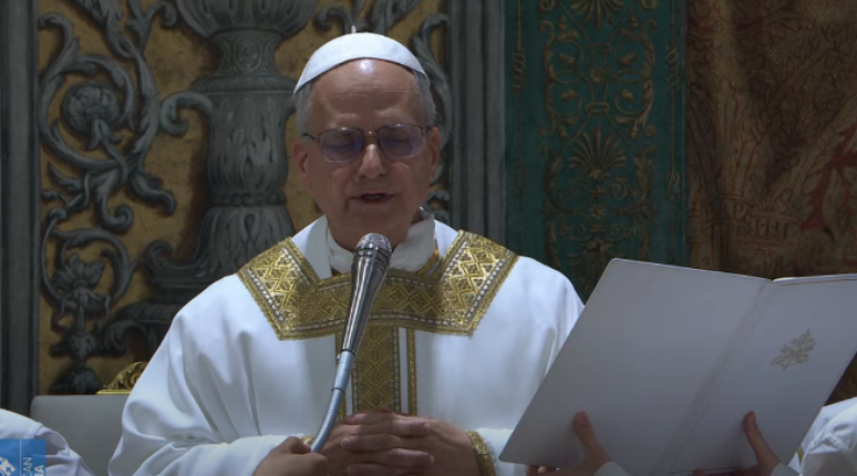 Pope Leo XIV celebrates his first mass; Follow Live Pope Leo XIV celebrates his first mass; Follow Live