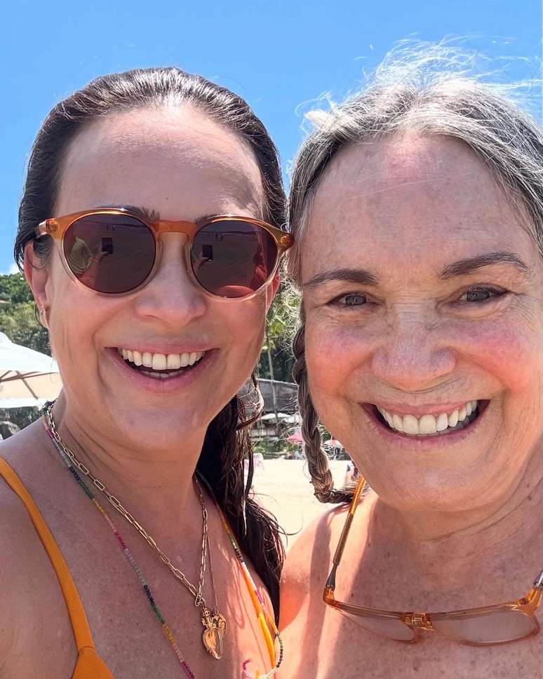 Filha de Regina Duarte diz como foi trabalhar com a m&atilde;e em novela
