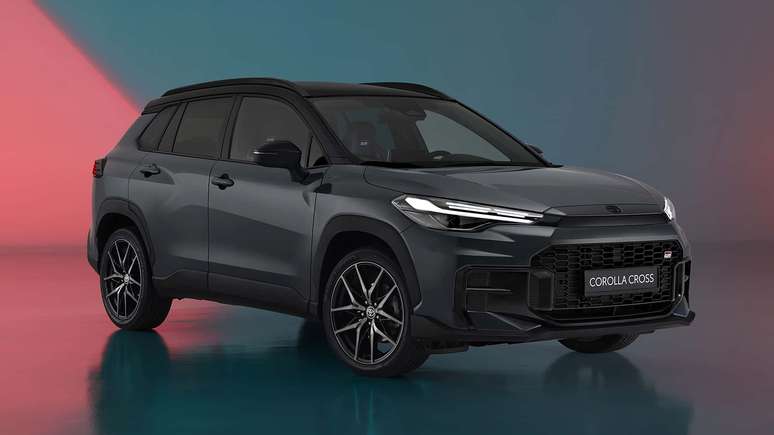 Novo Toyota Corolla Cross GR-Sport vendido na Europa