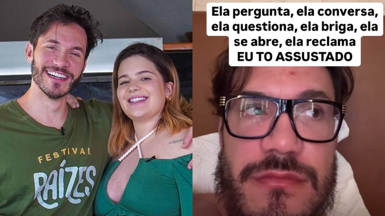 Eliezer compartilha discussão com Viih Tube nas redes sociais