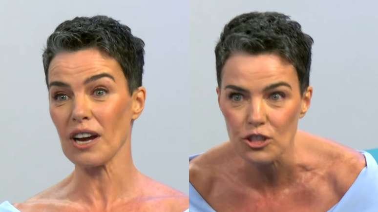 Ana Paula Arósio falou sobre os bastidores de uma novela na Globo