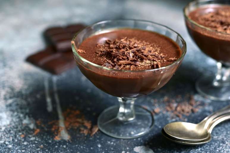 Dark chocolate mousse Dark chocolate mousse