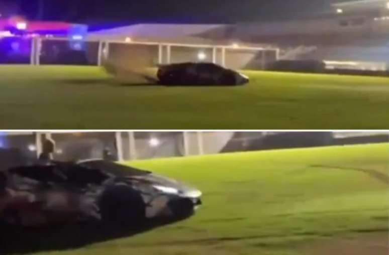 MC Ryan SP is arrested for car maneuvers on the Prato of the Piracicaba XV stadium