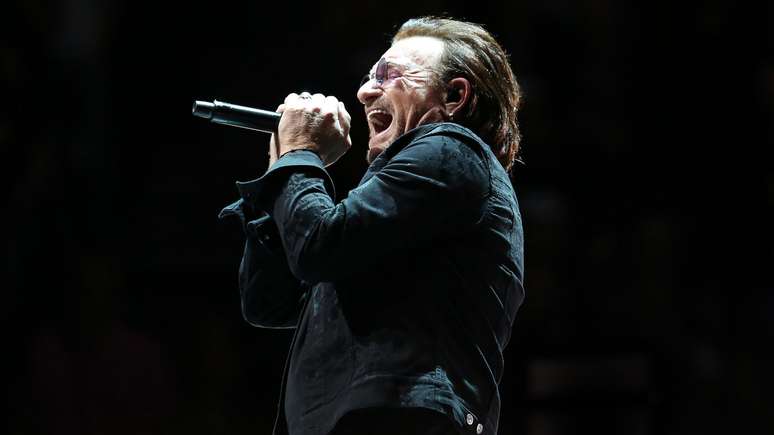Bono, do U2, em 2018 -