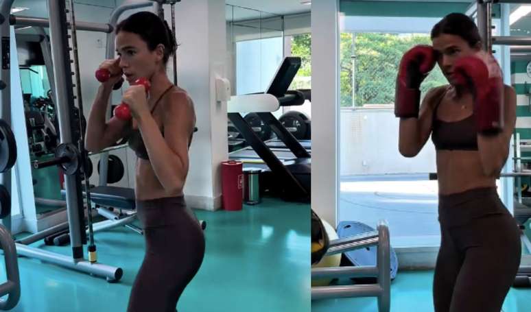 Bruna Marquezine captures the heavy boxing and the pungent mega broken scene steals the video scene: “she cries in this form” Bruna Marquezine captures the heavy boxing and the pungent mega broken scene steals the video scene: “she cries in this form”