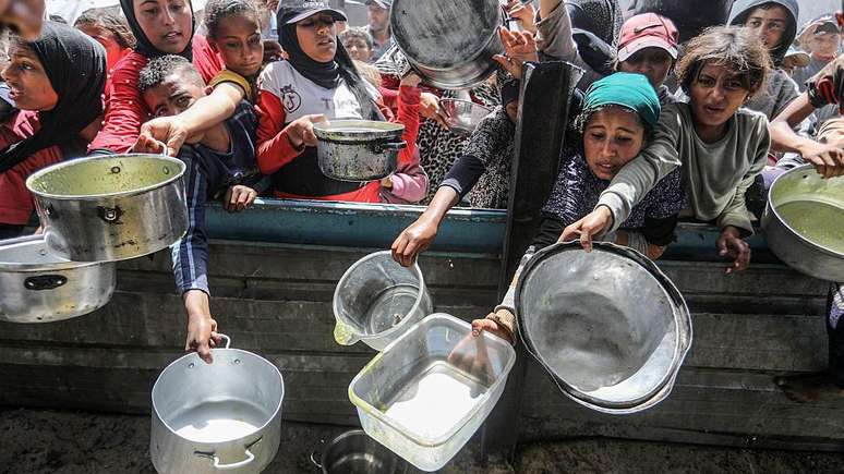 Foram levantadas preocupações sobre os riscos de fome no território