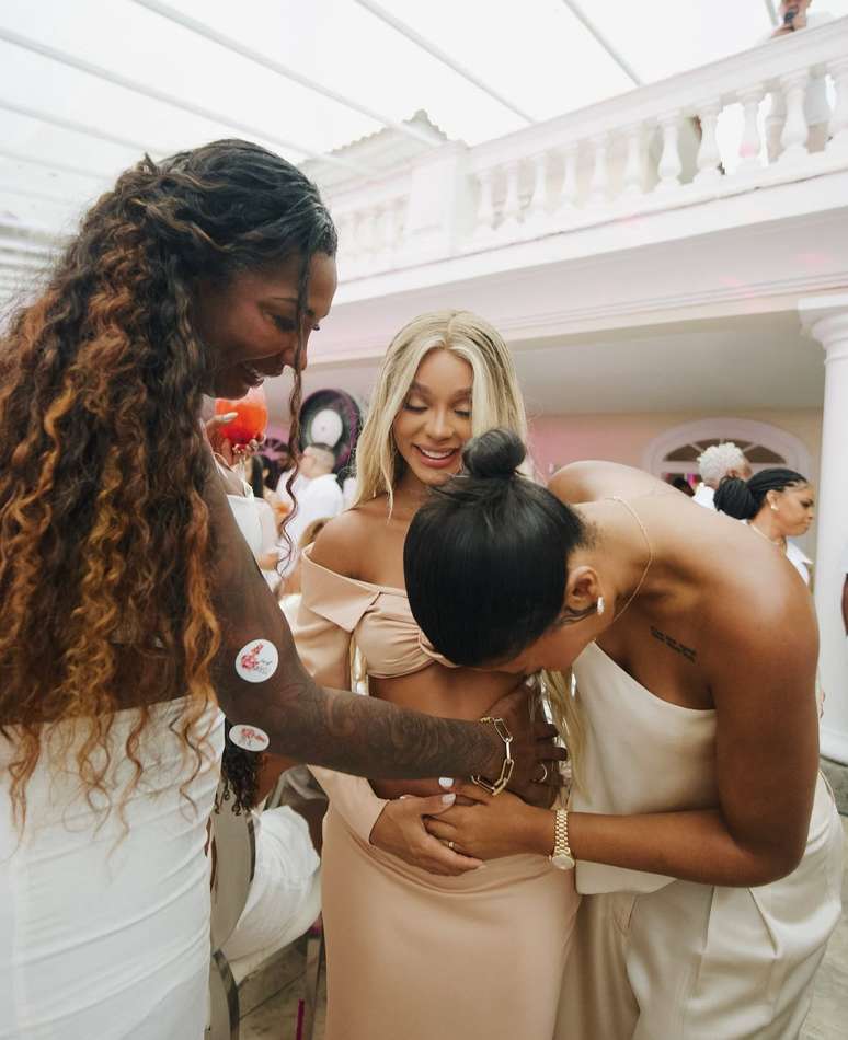 Silvana, Brunna Gon&ccedil;alves e Ludmilla -