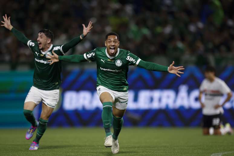 Palmeiras surpasses San Paolo with the goal of Vitor Roque 49 minutes of the second half Palmeiras surpasses San Paolo with the goal of Vitor Roque 49 minutes of the second half