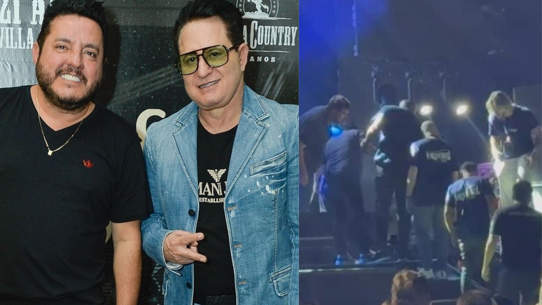 Brown, from the duo with Bruno he gets up during a show and hits his head: “I’m afraid”