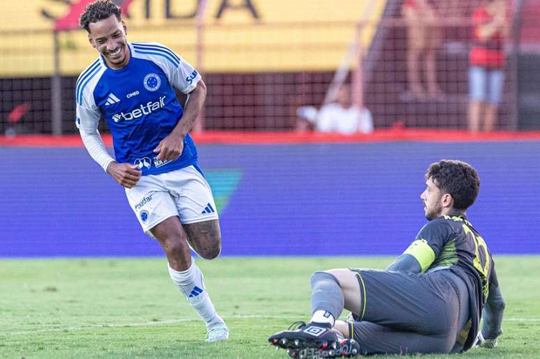 Puntaje de Matheus Pereira contra el deporte - Rafael Vieira / Cruzeiro