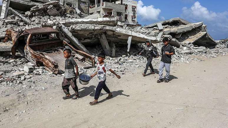 O plano anunciado recentemente renovou as preocupações sobre os riscos de uma epidemia de fome em Gaza