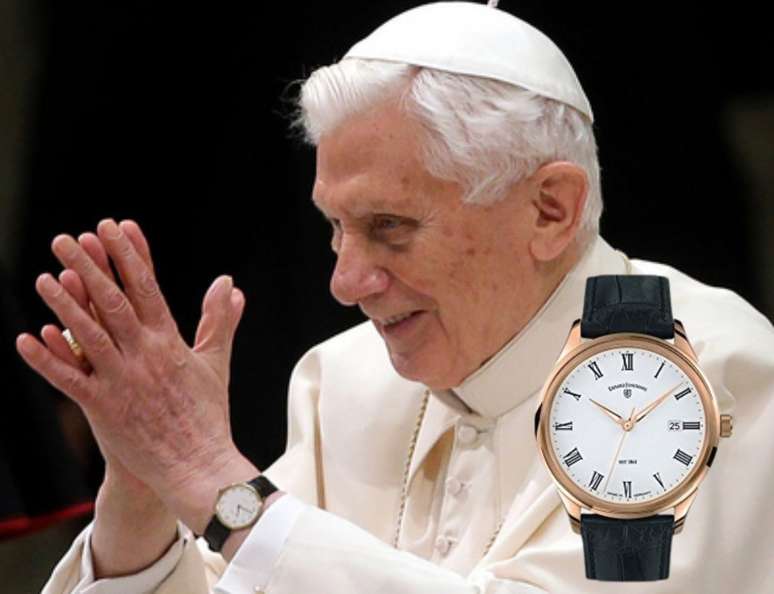 Benedetto to XVI liked the classic design of his German clock Benedetto to XVI liked the classic design of his German clock