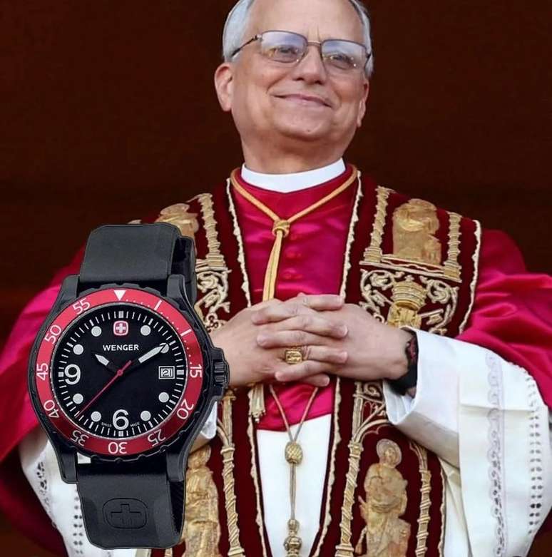 The American-Peruvian pontiff involuntarily made the popular Swiss Swiss advertising The American-Peruvian pontiff involuntarily made the popular Swiss Swiss advertising