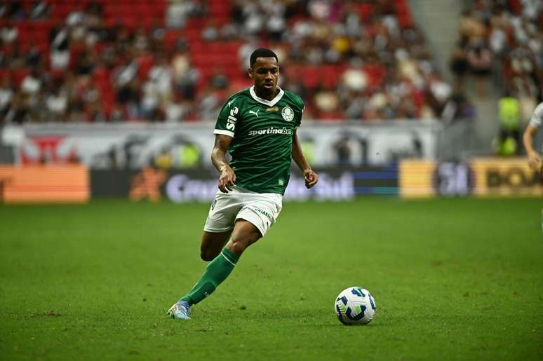 Allan Elias (Palmeiras) durante jogo contra o Vasco, no dia 04.05.2025