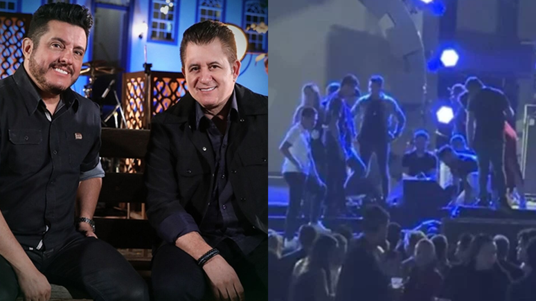 How is it brown? The singer is hospitalized after falling from the stage during a show How is it brown? The singer is hospitalized after falling from the stage during a show