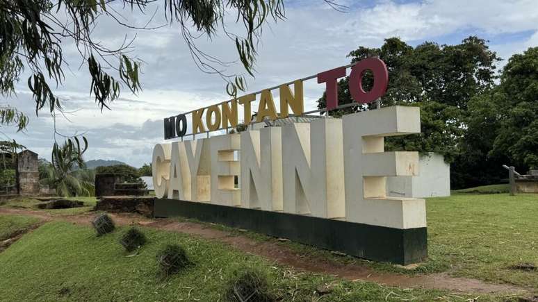 Caiena, a capital da Guiana Francesa, territorio francês na Amazônia, onde cresce o movimento pela retomada da exploração de petroleo na região.