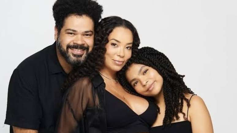 Robson Nunes, Micheli Machado e filha