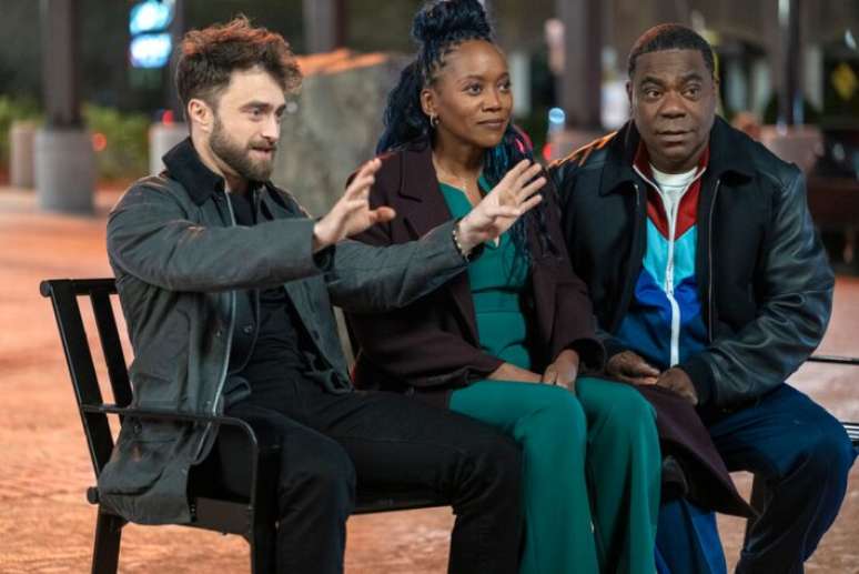 Daniel Radcliffe, Erika Alexander e Tracy Morgan na primeira imagem de ‘The Fall and Rise of Reggie Dinkins’
