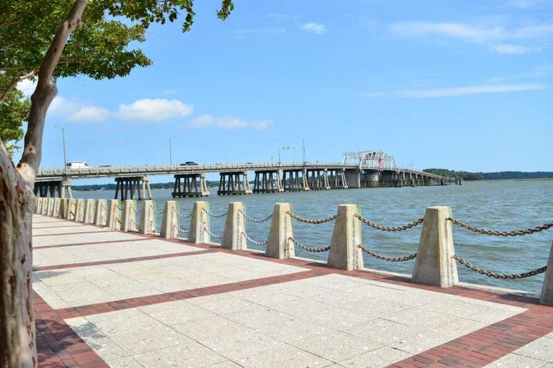 Beaufort &eacute; repleta de paisagens e uma beleza Lowcountry 