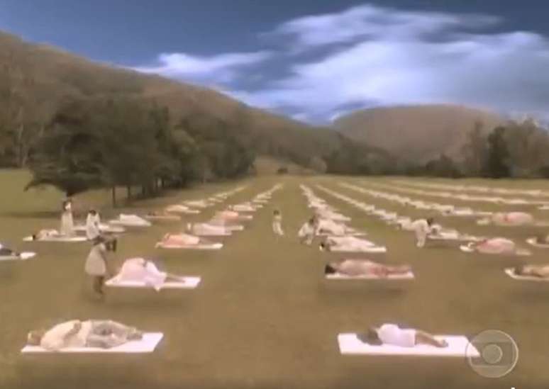 O c&eacute;u da Globo, gravado em um campo de golfe: falta de diversidade racial gerou cr&iacute;ticas ao canal