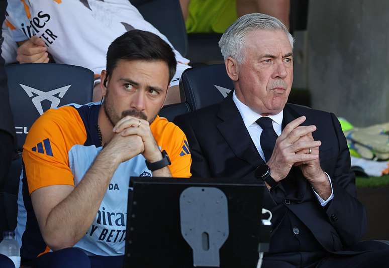 Davide Ancelotti es el asistente de Carlo Ancelotti en el Real Madrid