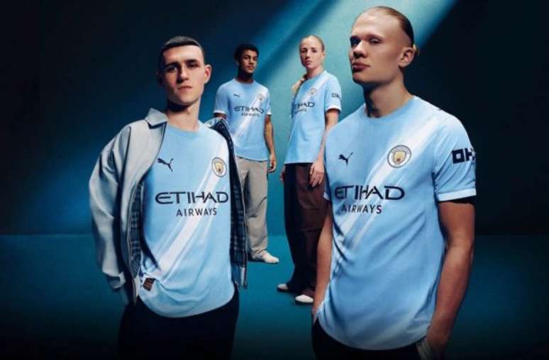 Ederson com o novo uniforme para 2025/26 –