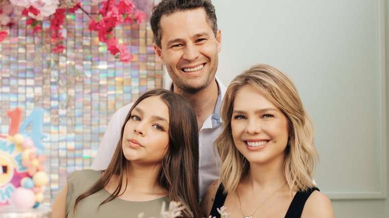 Pedro Leonardo, Thaís e Maria Sophia