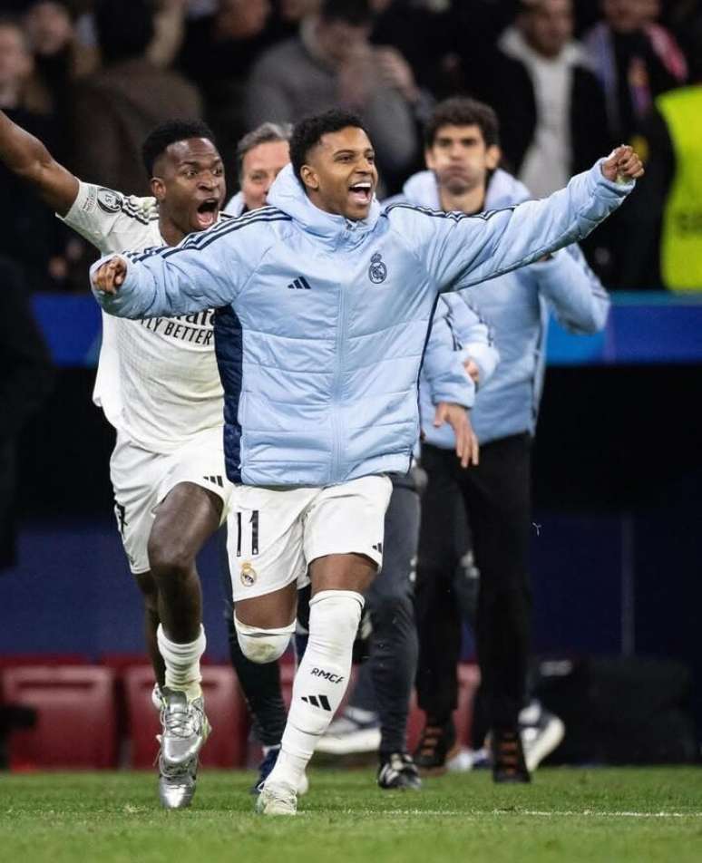 Rodrygo e Vini Jr. podem deixar o Real Madrid.