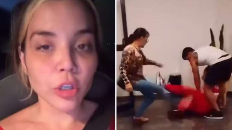 Vanessa Cunha &eacute; agredida por sogra