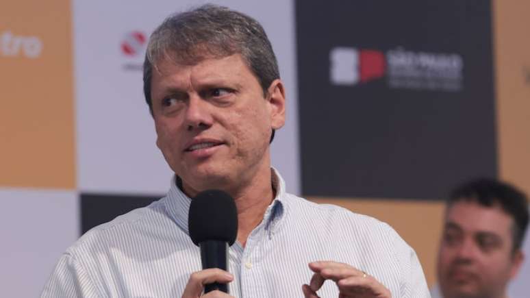 O governador de São Paulo, Tarcísio de Freitas FOTO:Werther Santana/Estadão