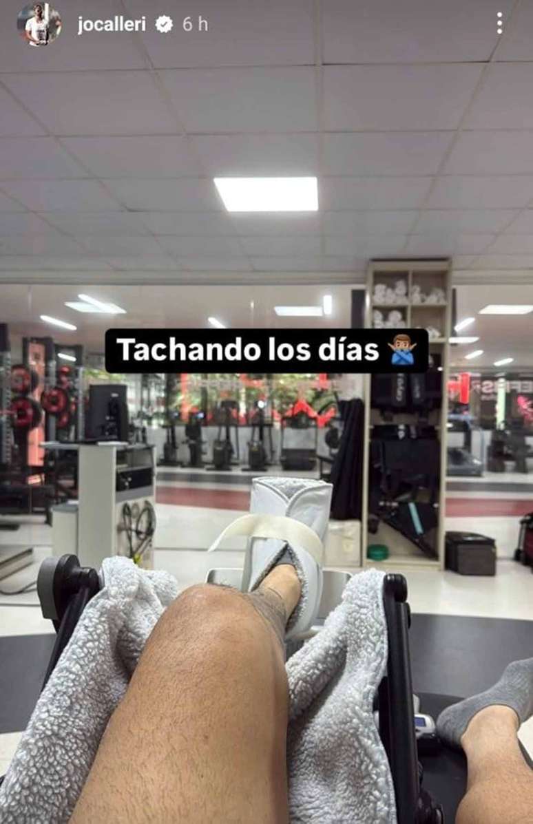 Calleri inicia tratamento no São Paulo –