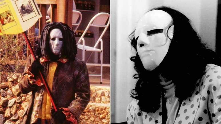 Mascarado (Breno Moroni) na novela A Viagem