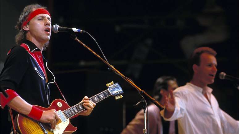 Dire Straits e Sting no Live Aid 1985 -