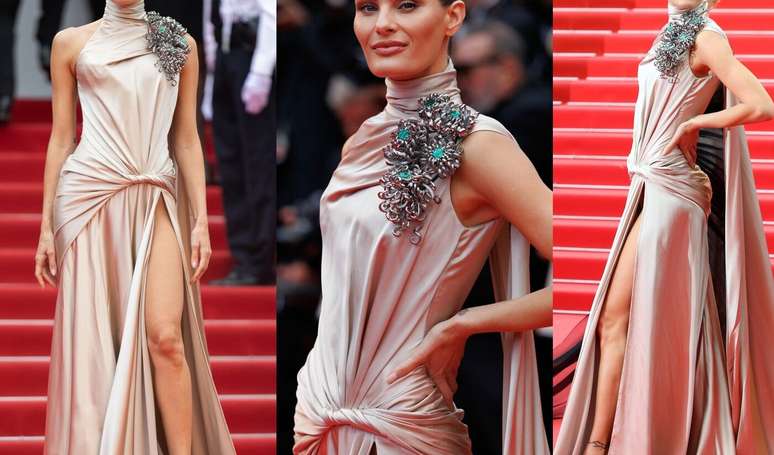 Goddess Style Core and Diamonds 240 thousand carats: the aspect inspired by the Greek goddesses of Isabeli Fontana in Cannes 2025