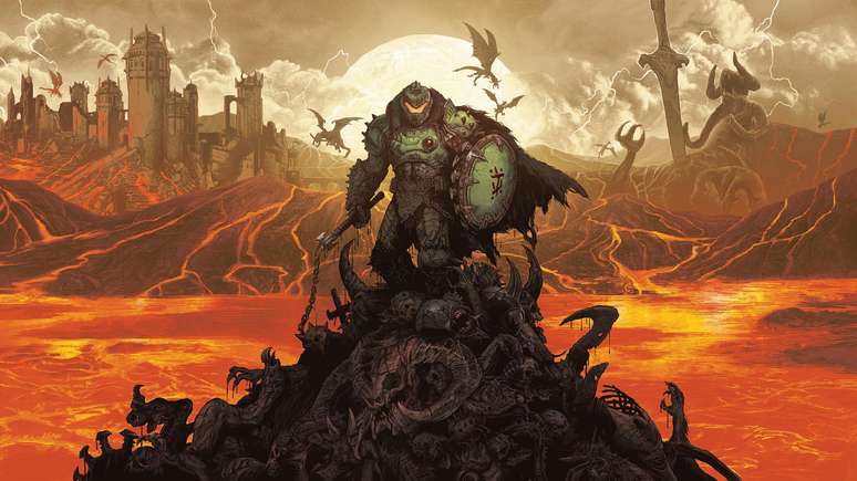 Quem é o Slayer em Doom? História, habilidades e segredos do caçador infernal