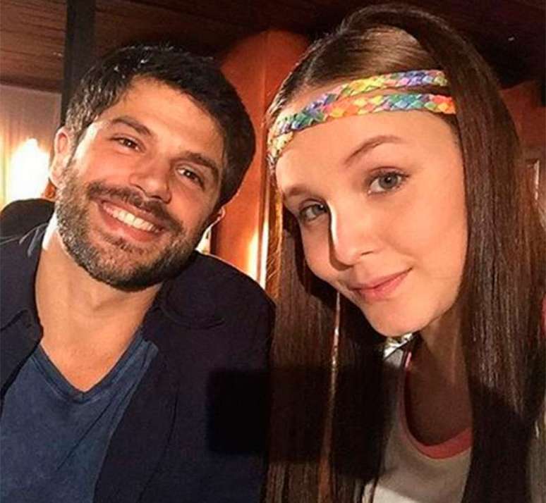 Duda Nagle e Larissa Monoela nos bastidores de C&uacute;mplices de um Resgate -