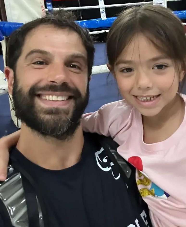 Duda Nagle e a filha, Zoe -