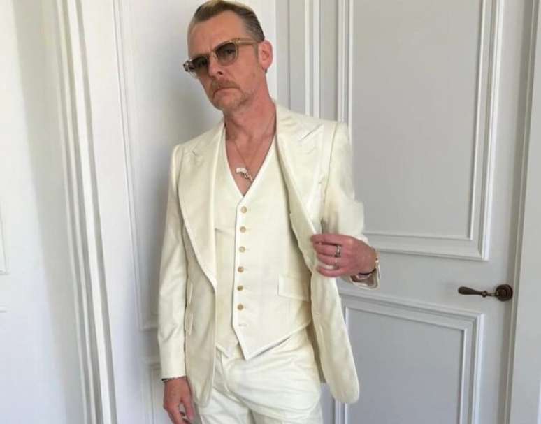 Simon Pegg participou de ‘Missão: Impossível 3', de 2006, e irá voltar à franquia em ‘Missão: Impossível - O Acerto Final’.