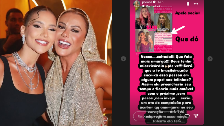 Leonardo's wife defended her daughter -law on social networks