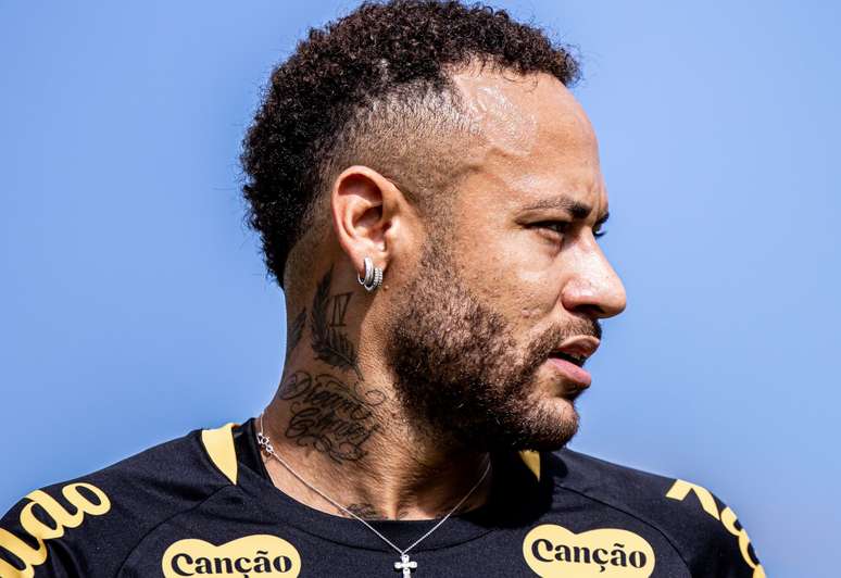 Neymar pelo Santos 